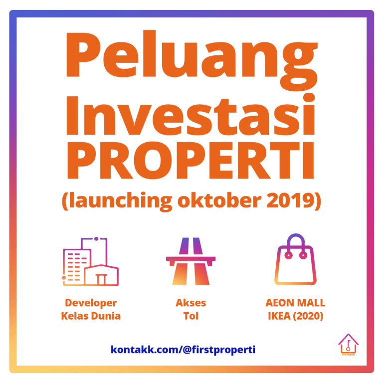 Peluang Investasi Properti Terbaik di Oktober 2019