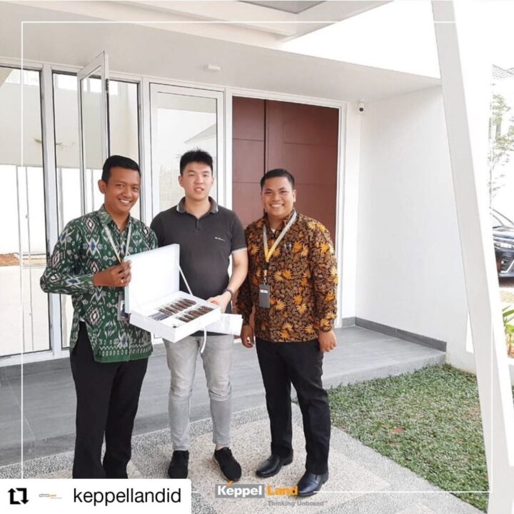 Serah terima riviera puri tahap 1