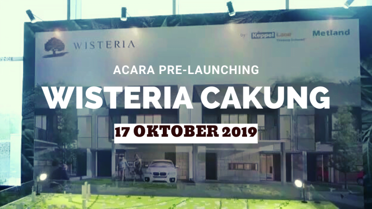 acara pre launching WISTERIA