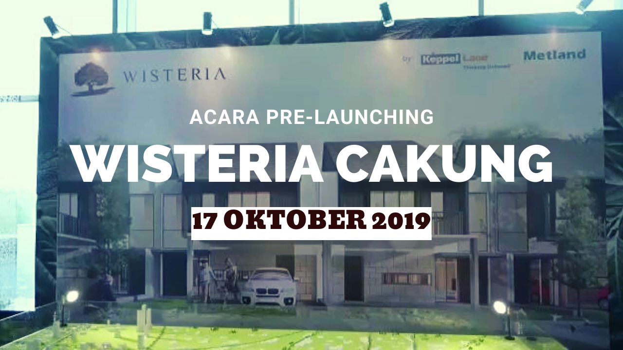 acara pre launching WISTERIA