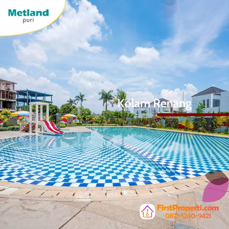 Fasilitas Metland Puri Kolam Renang