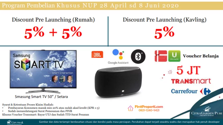Promo citra garden puri