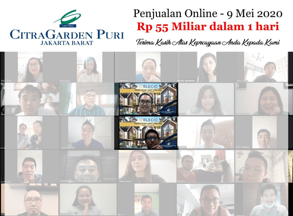 Citra Garden Puri Elecio Pemilihan Unit Perdana Online