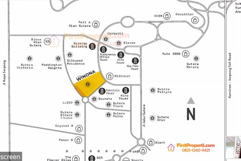 Lokasi Sutera Winona