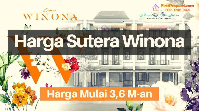 Harga Sutera Winona Alam Sutera