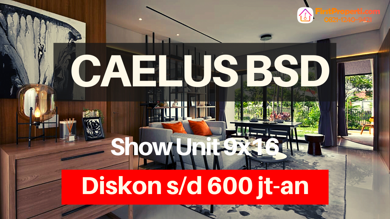Caelus BSD tipe 9 show unit