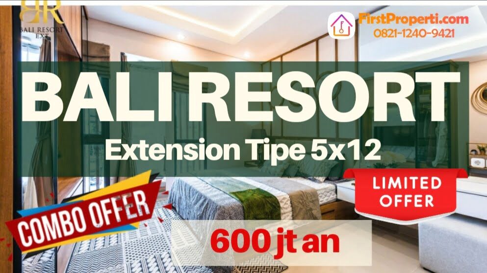 Bali Resort Extension Show Unit Tipe 5x11