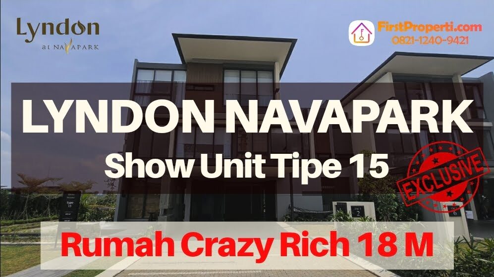 Lyndon Navapark Show Unit Tipe 15