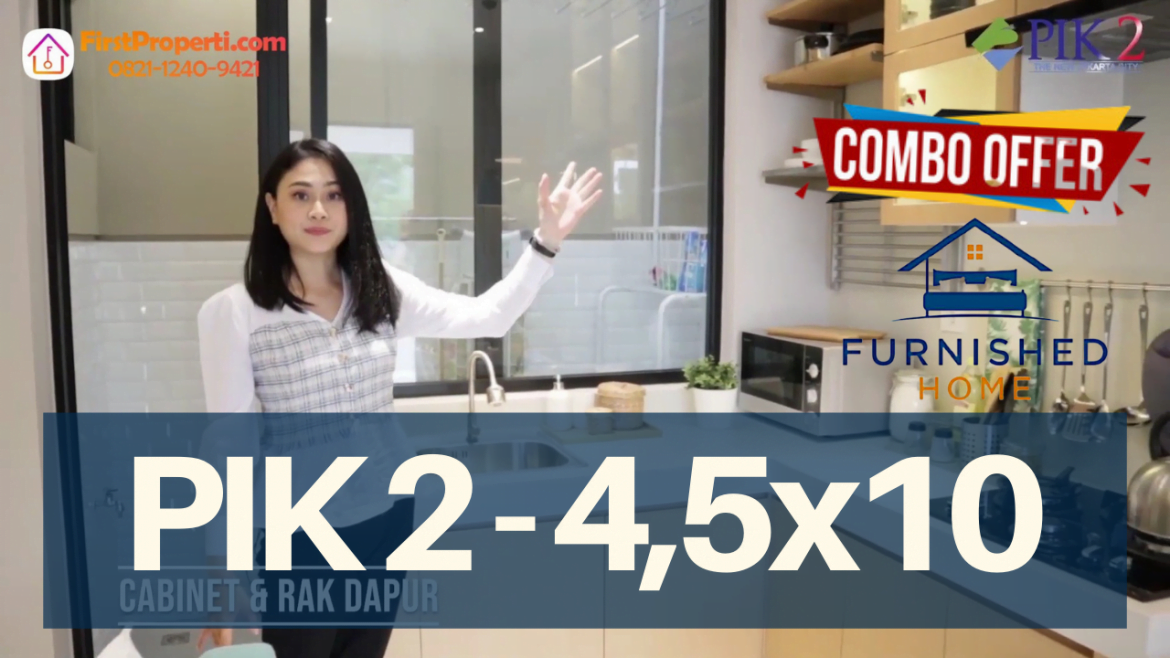 Rumah Milenial PIK 2 tipe 4,5x10