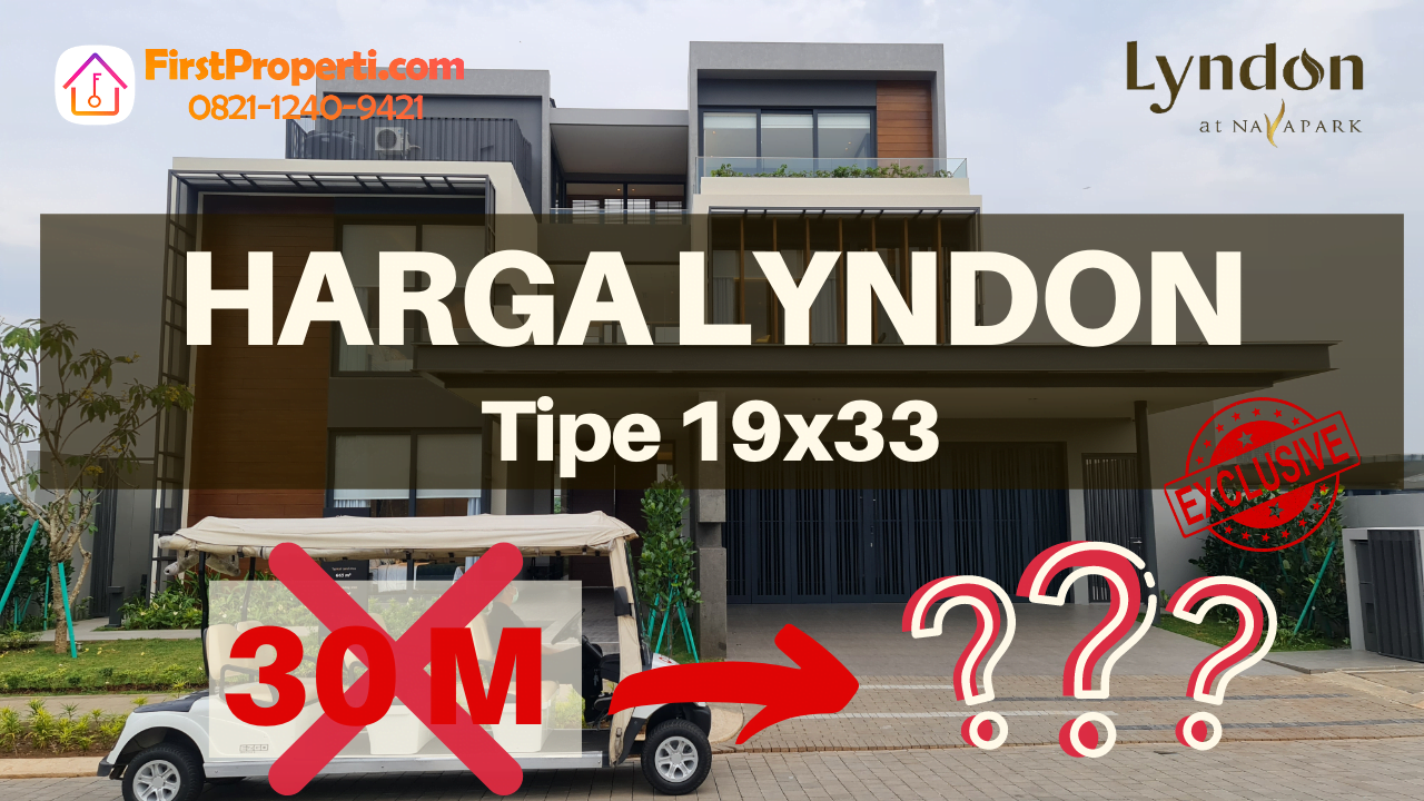Harga Lyndon Nava Park tipe 19
