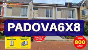 Padova Milano Village Rumah 800 jutaan Serpong