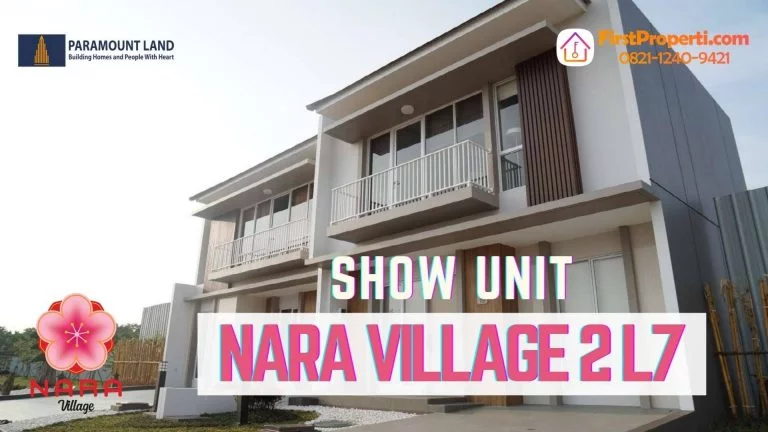 Nara Village SHOW UNIT TIPE 7