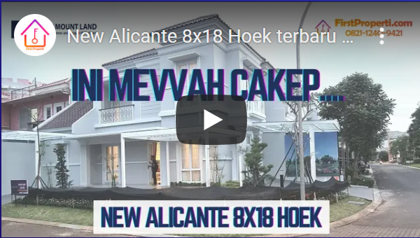 New Alicante Serpong Show Unit Video