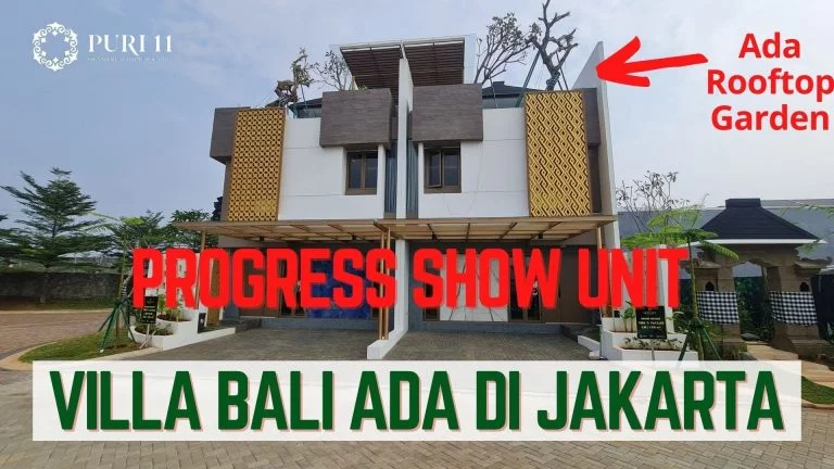 Puri 11 Heritage Residence Show Unit Tipe 7