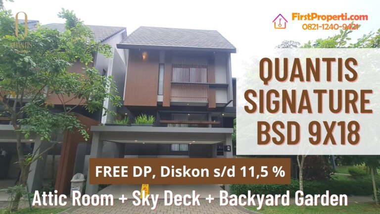 Show Unit Quantis Signature BSD Tipe 9 Video